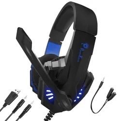 PunnkFunnk BattleKiller Gaming Headset Multi-Platform Compatible with PS4