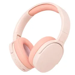 PunnkFunnk BeatXtra Wireless Stereo Bluetooth Headphones V5.3, Over Ear Foldable Headset with 40mm Drivers, Soft Cushioned Ear Pads, Built-in Mic, AUX Input, 10M Wireless Range, Teen & Adult...
