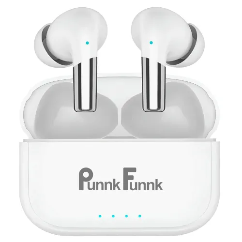 Image of PunnkFunnk FusionBeatX Pro Wireless Earbuds 42H Playtime, 45ms Low Latency, 13mm Bass Drivers, Zen ENC Mic, IPX5 Water-R