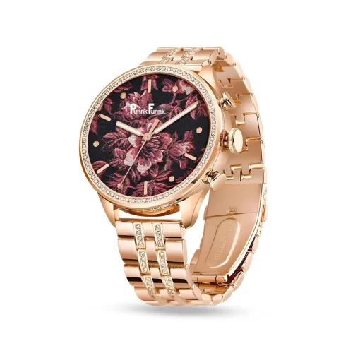 Image of PunnkFunnk GEN 12 Smart Watch with Golden Strap