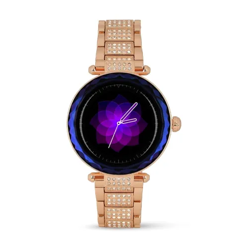 Image of PunnkFunnk GEN 17 AMOLED Display Luxury Stainless Steel Smart Watch for Women, Girls with Bluetooth Calling, Voice Assis