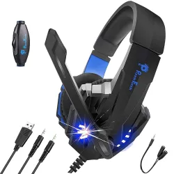 Punnkfunnk K20 Gaming Wired Over Ear Gaming Headphones