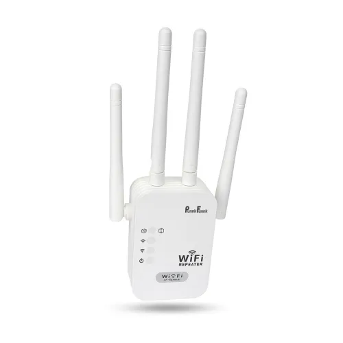 Image of PunnkFunnk WiFi Repeater 300Mbps | 2.4GHz Wireless Extender for Home
