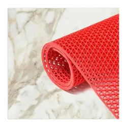 Purav Light Anti Skid Anti Slip Rubber Mat Waterproof Jali Floor Mat