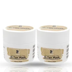 Pure Earth Multani Mitti Powder 100g Pack of 2| Pure Fuller’s Earth for Acne Treatment, Nourishing Glow, and Soothing Sm