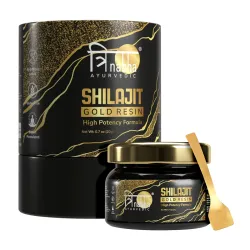Pure Himalayan Shilajit Resin | Ayurvedic Supplement for Strength, Stamina & Muscle Recovery | 24K Gold Grade | 20g