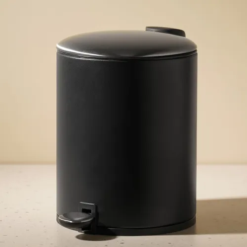 Image of PURE HOME Circular Dustbin with Lid
