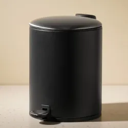 PURE HOME Circular Dustbin with Lid