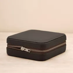 Pure Home + Living Travel Jewellery Box Dark Brown