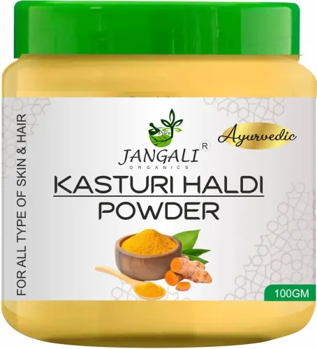 Image of Pure Jangali Organics Herbal Kasturi Haldi, 100g