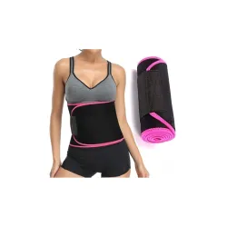 Pure Neoprene Waist Trimmer Belt for Men & Women | Adjustable Gym & Fitness Waist Belt