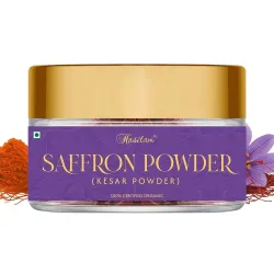 Pure Original Kashmiri Saffron POWDER/Kesar/Kumkuma Puvvu (5 gm)
