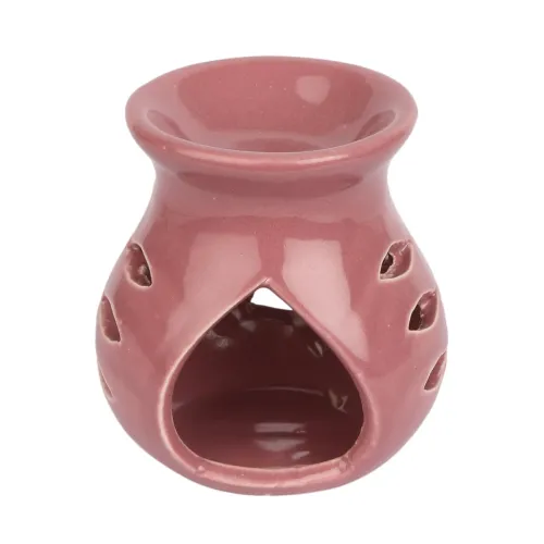 Image of Pure Source India Regular Ceramic Aroma Burner Coming with 1 pcs Free Candles (Purple)