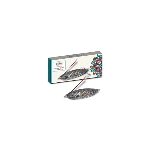 Image of Pure Source India Aluminum Incense Holder