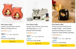 Pure Source India Aroma Diffuser Starting @ ₹ 85