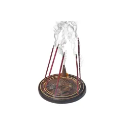 Pure Source India Buddha Wooden Agarbatti Incense Holder