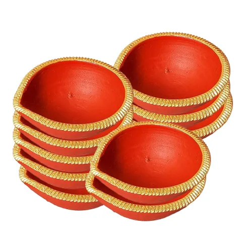 Image of Pure Source India Handmade Decorative Diya 2Pieces