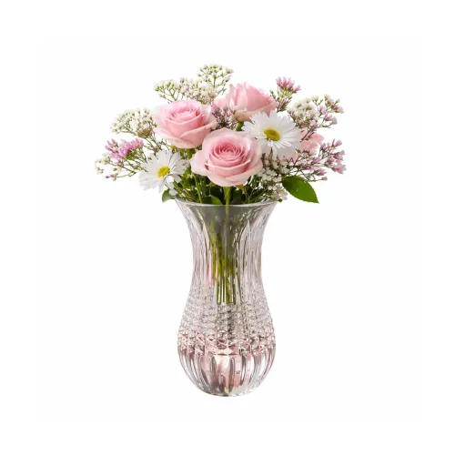 Image of Pure Source India Glass Dimond Cut Flower 
