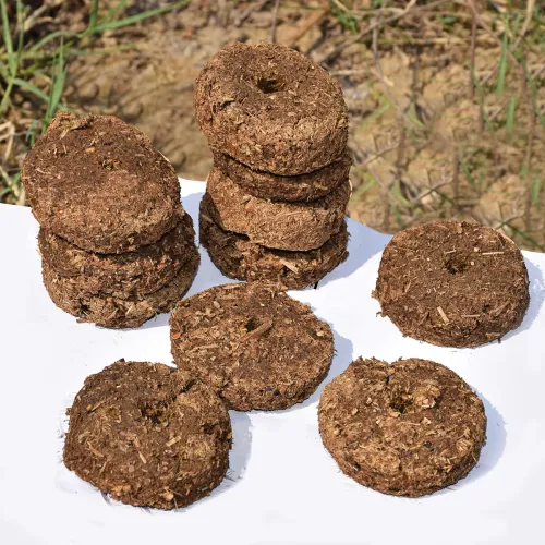 Image of Pure Source India Natural and Pure Cow Dung Mala for Hawan
