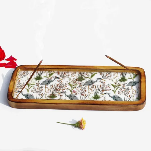 Image of Pure Source India Rectangular Tray Holder 