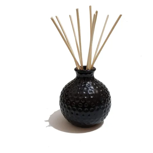 Image of Pure Source India Reed Diffuser Empty Ceramic Pot and 8 Pcs Reed Sticks