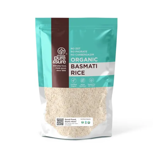 Image of Pure & Sure Organic Basmati Rice 1Kg