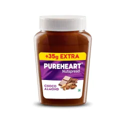 Pureheart Choco Almond Nut Spread (200 gm) Delicious, Smooth and Creamy Snack, Nutty Chocolate Almond Spread for Breakfa