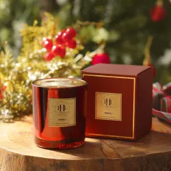 Pure Home + Living Neroli Scented Wax Candle (Red)