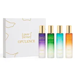 PureSense Opulence Perfume Gift Set (Silk x Velvet x Satin x Chenille) | Birthday Gifts | Long Lasting Luxury Perfume Tr
