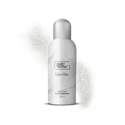 PureSense Silver Star All Day Fragrance | Long Lasting | Travel Friendly Hair and Shimmer Body Mist Spray for Women 100ml