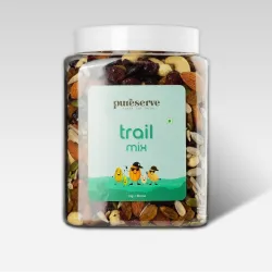 Pureserve Superfood Trail Mix 1kg – Premium Blend of Cashews, Almonds, Raisins, Cranberries, Black Raisins, Pumpkin & Su