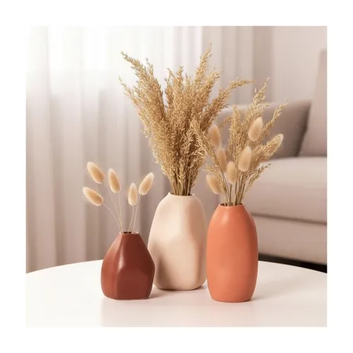 Image of PUREZENTO Rustic Ceramic Bud Vase - So3