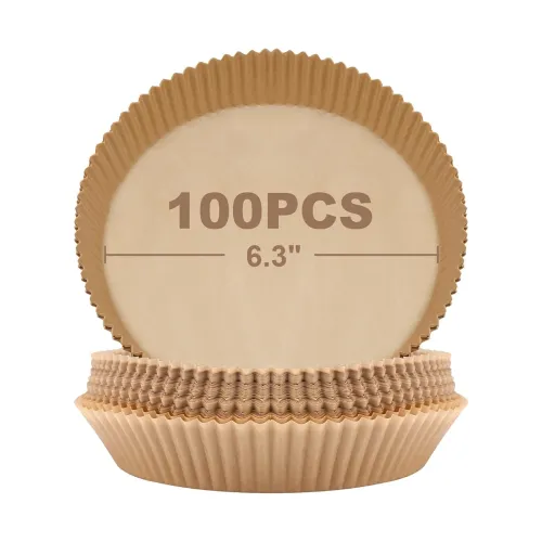 Image of Puricon Disposable Air Fryer Paper Liners Pack of 100