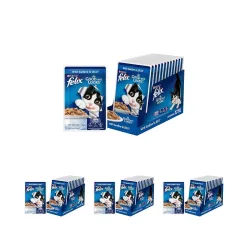 Purina Felix with Sardine in Jell ack of 48 Pouches (12 x 85 g)
