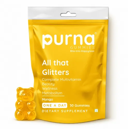 Image of Purna Mango Immunity Multivitamin Gummies