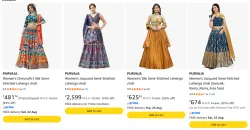 PURVAJA LEHENGA CHOLI SET Upto 92% Off