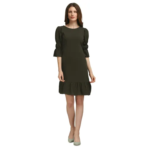 Image of PURVAJA Women’s Bodycon Knee Length Dress