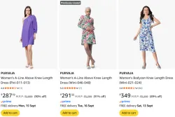 Purvaja Womens Dress Upto 91% Discount