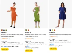 Purvaja Womens Dresses Upto 91% Discount