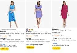 Purvaja Womens Dresses Upto 95% Discount