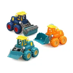 Push & Go Construction Vehicles Toy Set * Set of 3
