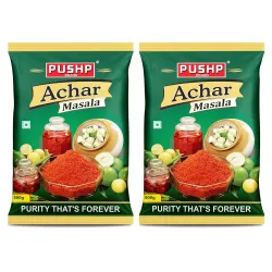 Pushp Achar Masala | 500g | Premium Blend of Traditional Spices | Ready-to-Use Pickle Mix | Homemade Pickle Masala | No Added Preservatives (Pack of 2)