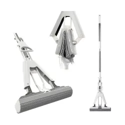 PVA Sponge Mop - Stainless Steel Butterfly Mop