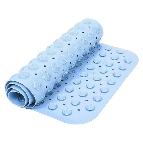 Image of PVC Door Bathroom mat, Rectangle (Design 1 | 100 X 40)