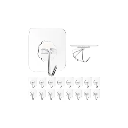 Image of PVC Wall Hooks Pack of 30 