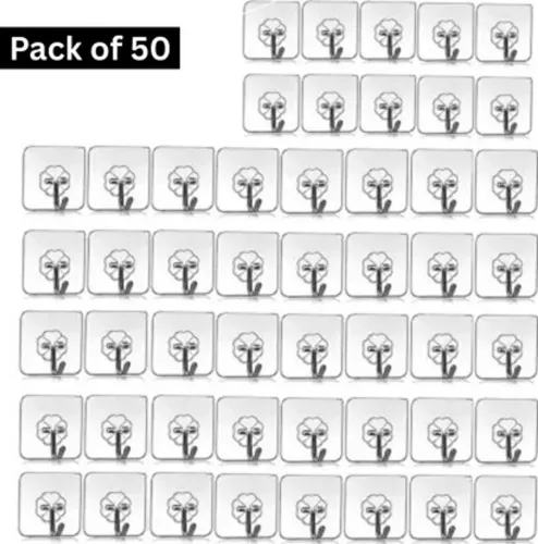 Image of PYORIT Heavy Duty Hooks for Hanging Keys Coats Hats Bags Ceiling Kitchen