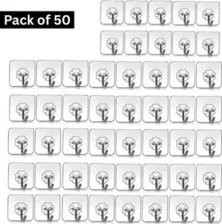 PYORIT Heavy Duty Hooks for Hanging Keys Coats Hats Bags Ceiling Kitchen