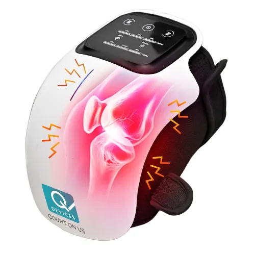 Image of Q Devices Smart Knee Massager with Heat & Vibration