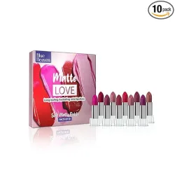 Blue Heaven Matte Love Mini Lipsticks pack of 10 