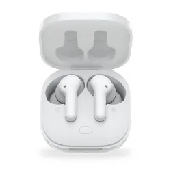 QCY T13 TWS: 40H Playtime & 4-Mic ENC (White)